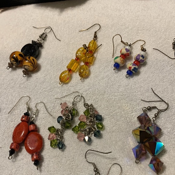 13 Pair Earrings Lot - Picture 2 of 4